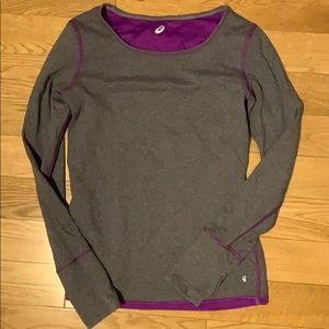 ASICS quick dry long sleeve active top